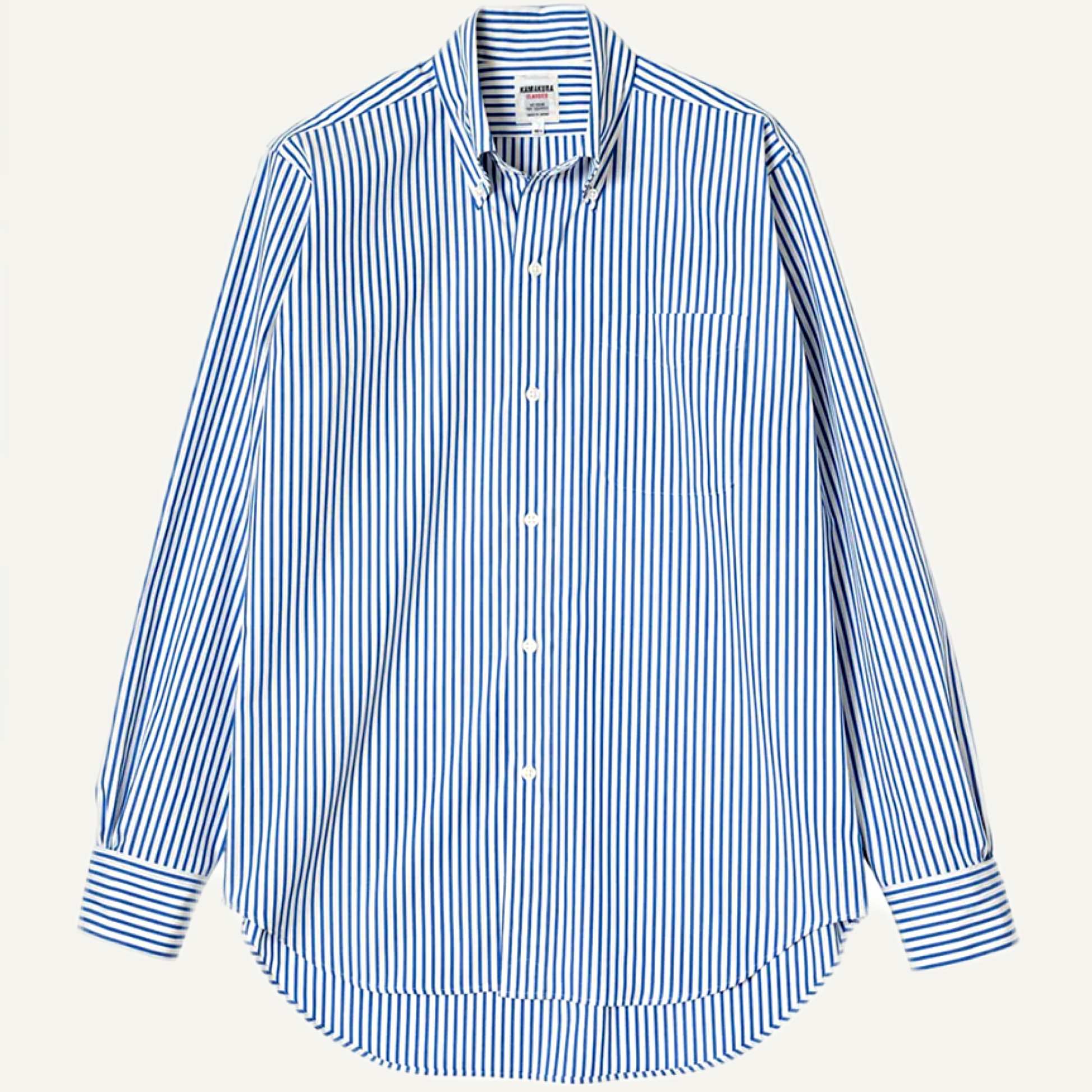 Kamakura shirts Japan stripe blue