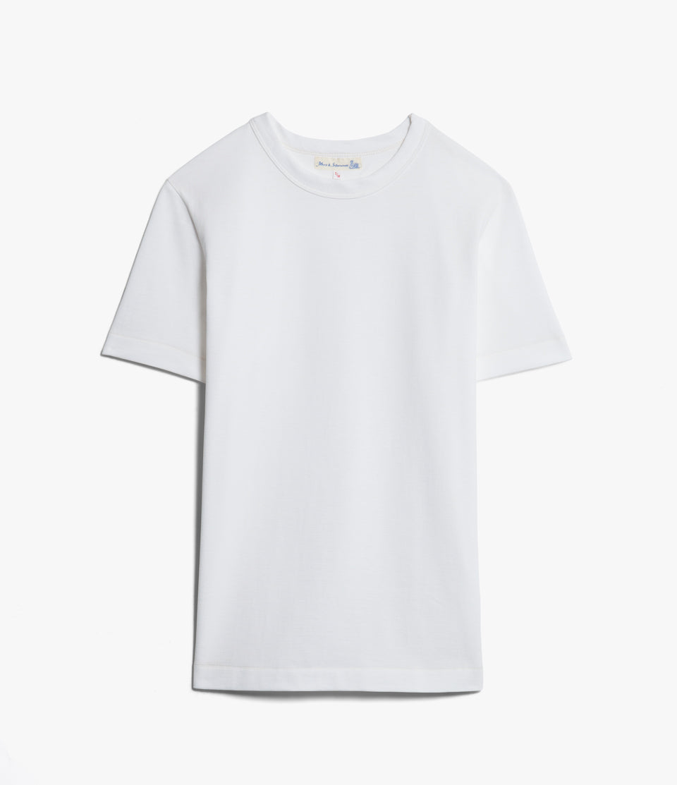 Merz b Schwanen 214 T-shirt White