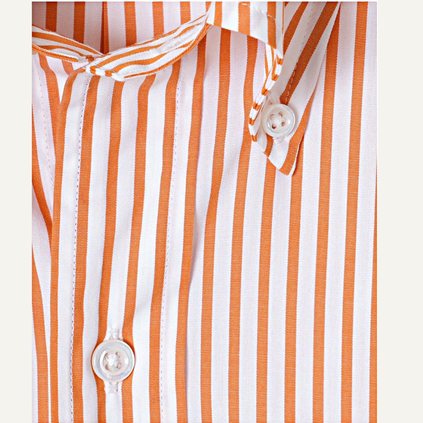 Kamakura shirts Japan stripe orange