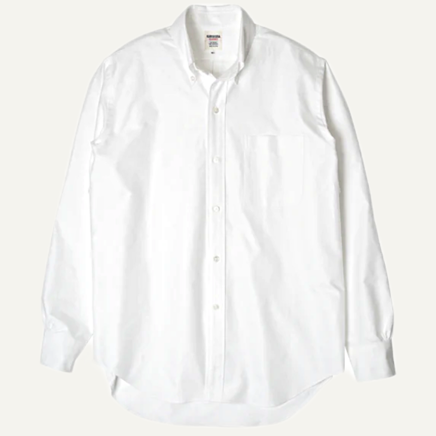 Kamakura shirts Japan white Oxford button down shirt