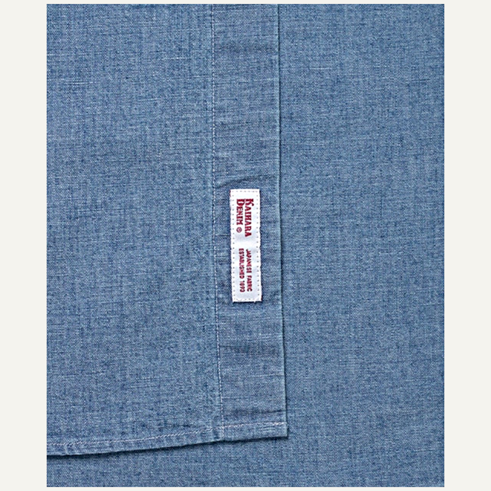 Kamakura shirts Japan chambray shirt