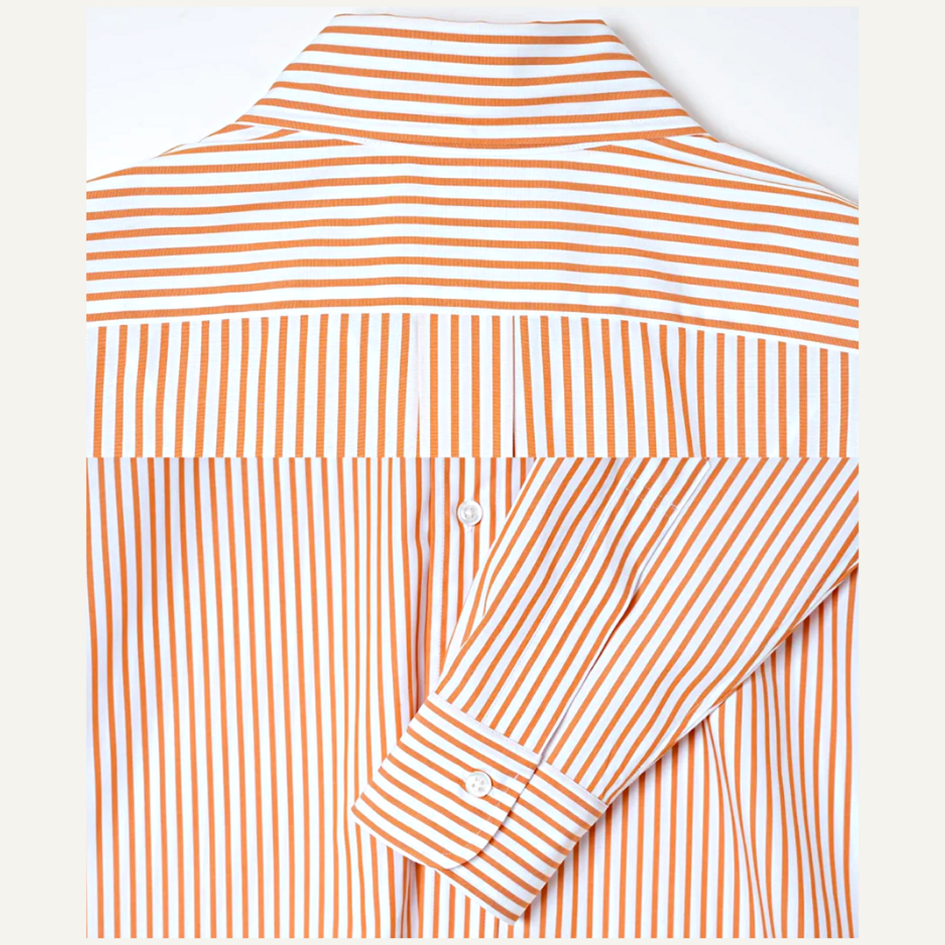 Kamakura shirts Japan stripe orange