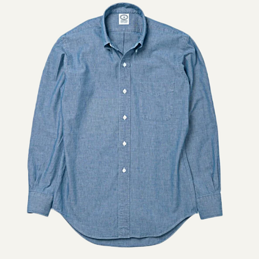 Kamakura shirts Japan chambray shirt