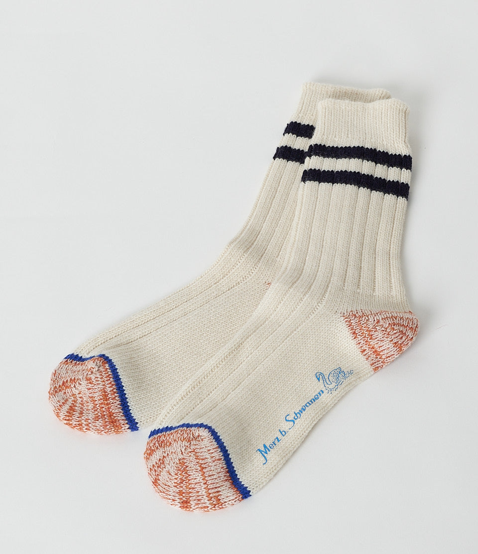 Merz b Schwanen Wool socks Ink